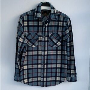 Freedom Foundry Men’s Plaid Flannel Button-Down Shirt Small